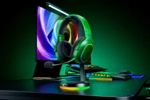 Razer Barracuda X Chroma Belaidės žaidimų ausinės, Bluetooth, Phantom Green Edition