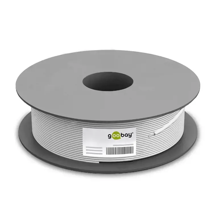 "Goobay" tinklo kabelis 93953 Cat 6, S/FTP, pilkas, 100 m