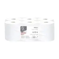 Popierinis rankšluostis PAPERNET, Centrefeed Standard, 1 sl., 274 m, balta sp.