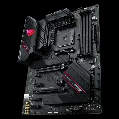 ASUS ROG STRIX B550-F GAMING, AMD, "Socket AM4", 3 kartos "AMD Ryzen™ 3", 3 kartos "AMD Ryzen 5", 3 kartos "AMD Ryzen™ 7", 3 kartos..., DDR4-SDRAM, 128 GB, DIMM