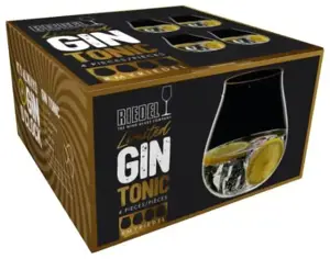 Taurių rinkinys RIEDEL Gin Set Classic, krištolas, 762ml, H 12,4 cm, 4 vnt, 5414/67