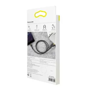 Baseus CALKLF-BV1 Cafule kabelis USB Lightning 2.4A | 1m auksas+juodas
