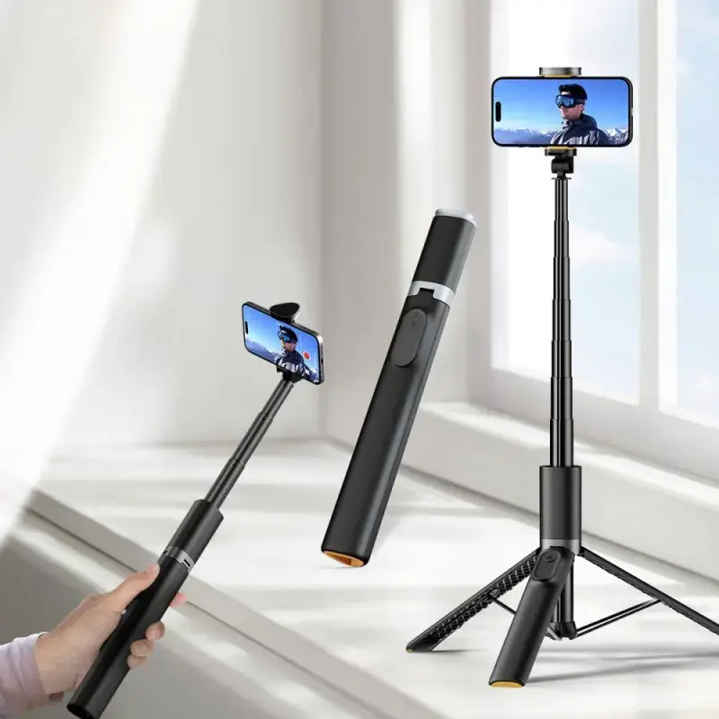 "Tech-Protect Selfie Stick" trikojis L08S, juodas