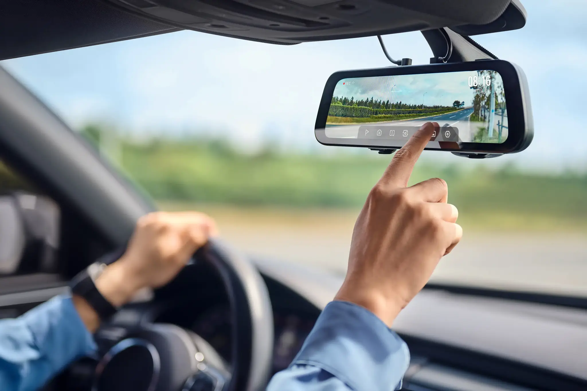DASHCAM REARVIEW/S500 70MAI