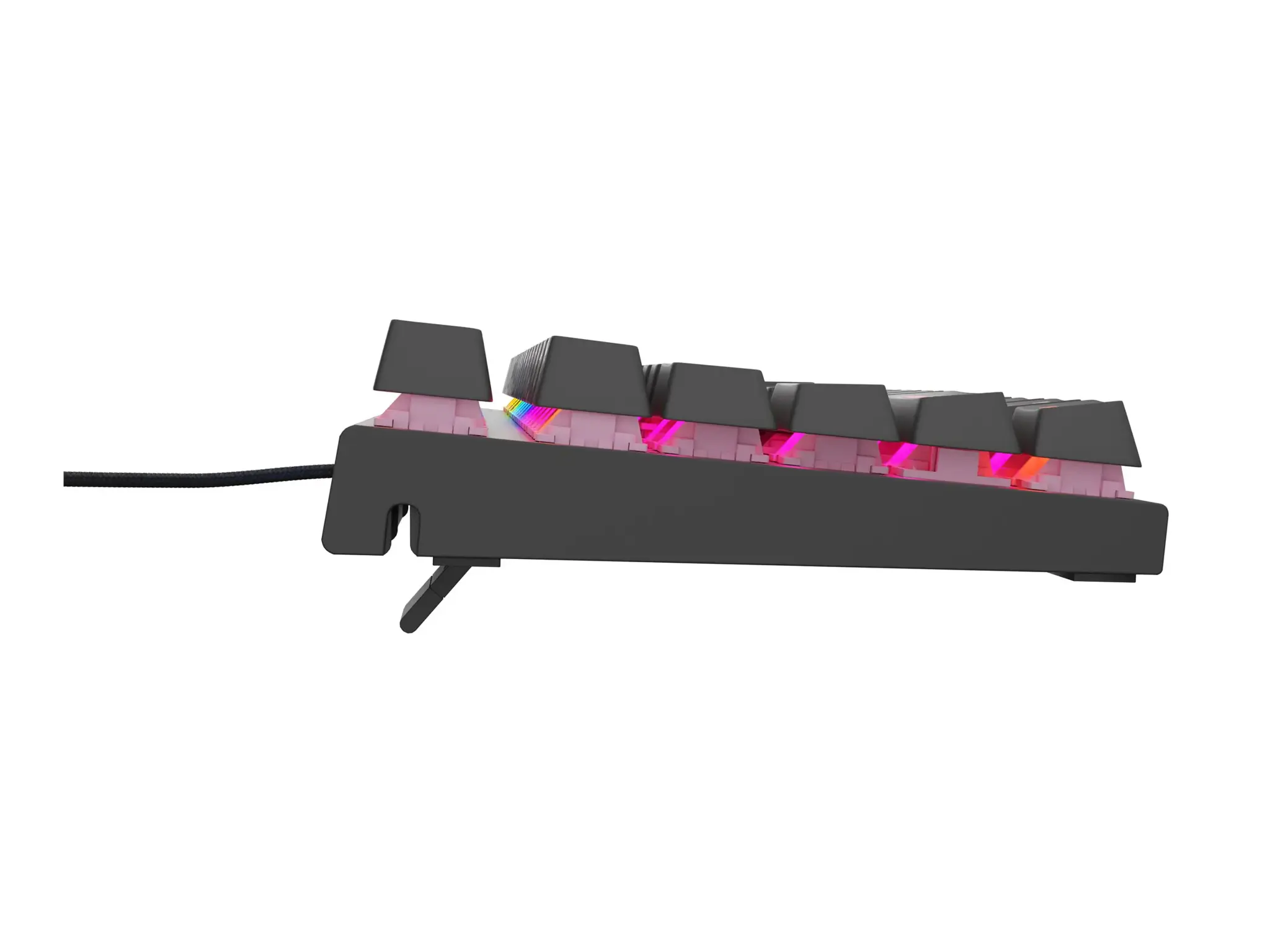 Genesis | THOR 303 | Mechanical Gaming Keyboard | Wired | US | Outemu Peach Silent | Black