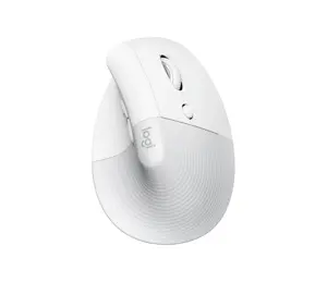 "LOGITECH LIFT" - BALTOS/ŠVIESIAI PILKOS SPALVOS - EMEA