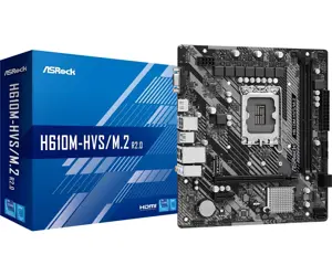 ASROCK H610M-HVS/M.2 R2.0 pagrindinė plokštė