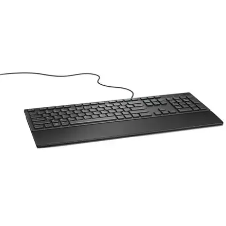 DELL KB216, pilno dydžio (100%), laidinis, USB, QWERTY, juodas