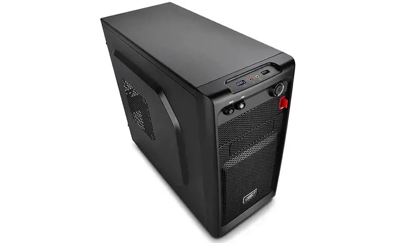 "DeepCool DP-MATX-SMTR", kompiuteris, juodas, "micro ATX", "Mini-ITX", plastikinis, SPCC, ATX, PS2, 1x 80 mm/1x 120 mm