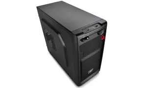 "DeepCool DP-MATX-SMTR", kompiuteris, juodas, "micro ATX", "Mini-ITX", plastikinis, SPCC, ATX, PS2, 1x 80 mm/1x 120 mm