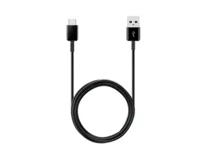 "Samsung" EP-DG930, 1,5 m, USB A, USB C, vyriškas/vyriškas, juodas