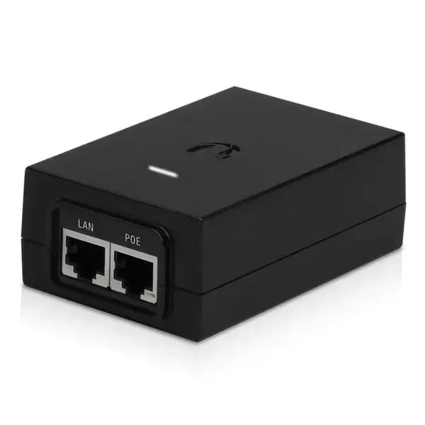 UBIQUITI POE-48-24W "Ubiquiti PoE-48" pasyvusis PoE adapteris ES, 48 V 0,5 A, įžeminimo / ESD apsauga, 24 W
