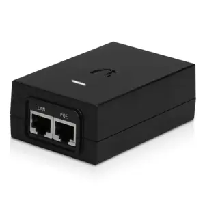 UBIQUITI POE-48-24W "Ubiquiti PoE-48" pasyvusis PoE adapteris ES, 48 V 0,5 A, įžeminimo / ESD apsauga, 24 W