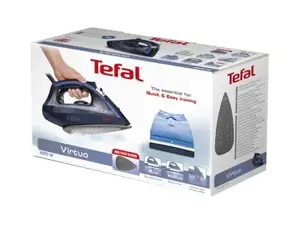 "Tefal Virtuo FV 1713", sausas ir garų lygintuvas, 90 g/min, mėlynas, 24 g/min, 2000 W