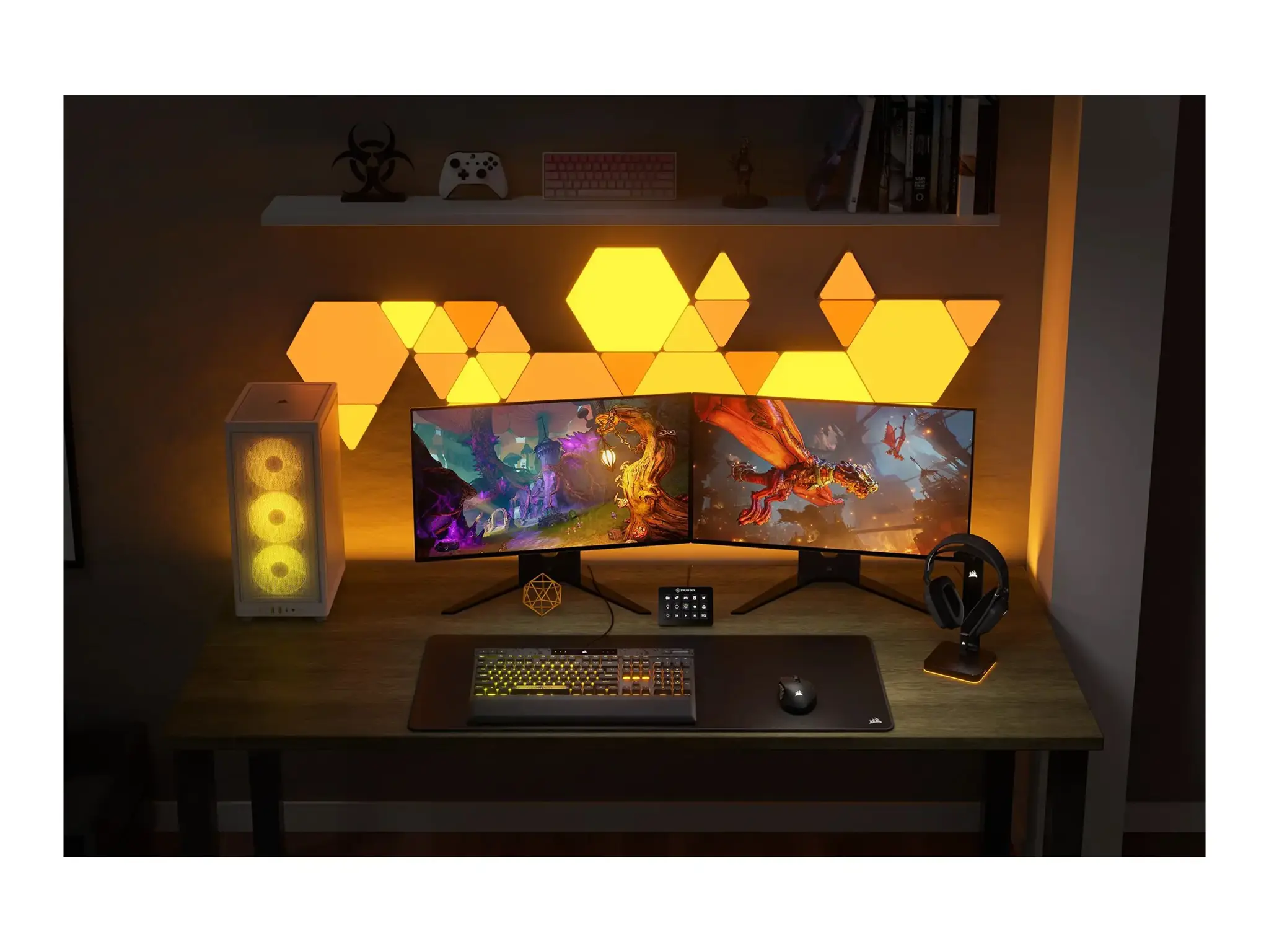 CORSAIR HS80 MAX belaidės ausinės plieninės pilkos spalvos - ES