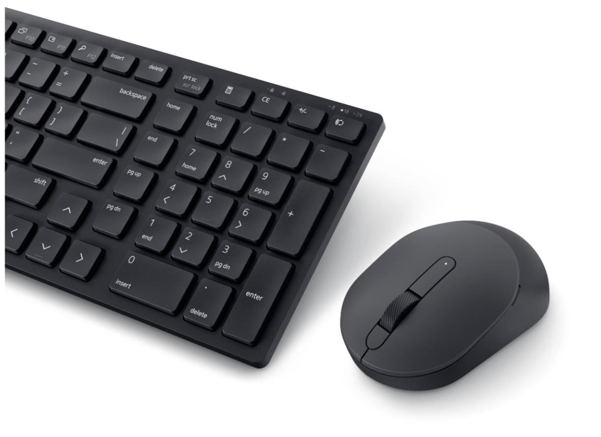 Dell Silent Keyboard and Mouse - KM555 - Estonian (QWERTY)