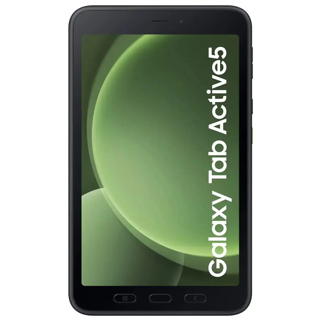 Samsung Galaxy Tab Active5 Enterprise Edition, 20.3 cm (8"), 1920 x 1200 pixels, 128 GB, 6 GB, Android 14, Green