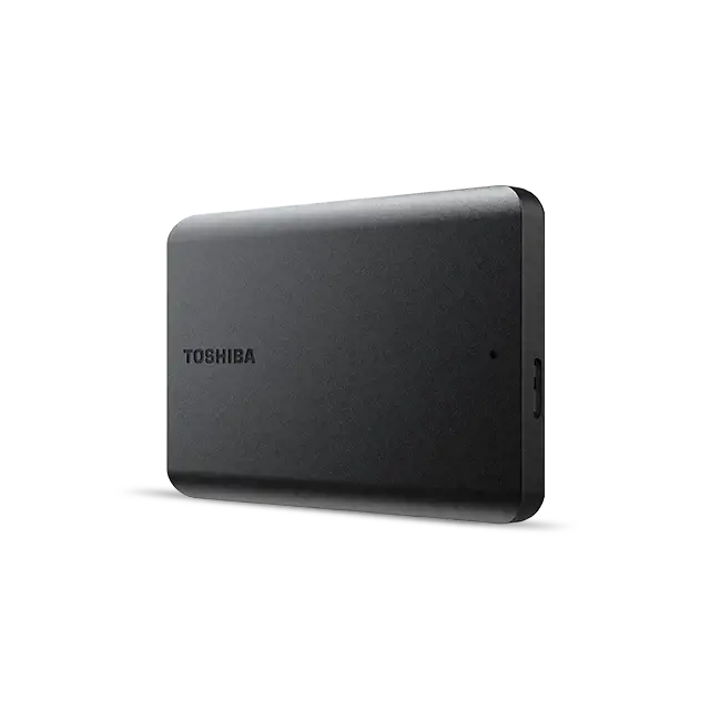 TOSHIBA CANVIO BASICS 2,5 colio 1 TB išorinis kietasis diskas USB 3.2 Gen 1, juodas