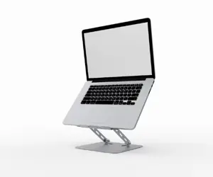 Gembird | NBS-D1-04 | Foldable Notebook Riser Stand | Fits up to size 11-15.6 " | Notebook Stand | Spacegrey