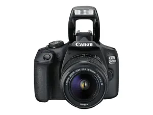 "Canon EOS 2000D" + EF-S 18-55mm f/3.5-5.6 III, 24,1 MP, 6000 x 4000 taškų, CMOS, "Full HD", juoda