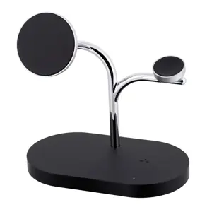 Samsung GP-PWU024WIABW mobile device charger Headset, Smartphone, Smartwatch Black, Silver USB Wire…