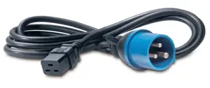 APC C19/IEC309 2.5m, 2.5 m, IEC 309, C19 coupler, 90 - 250 V, 16 A