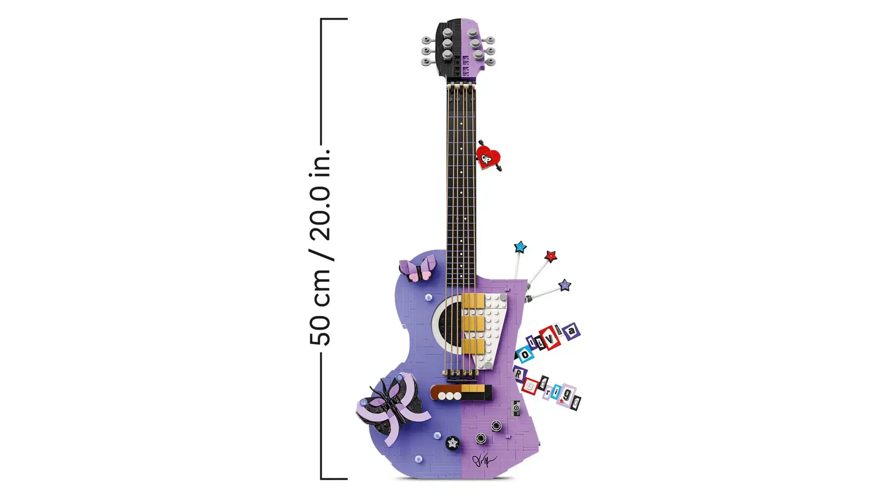 LEGO EDITIONS 43031 Olivia Rodrigo's Dual Guitar