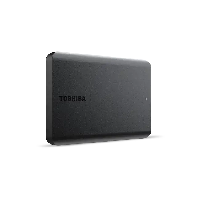 TOSHIBA CANVIO BASICS 2,5 colio 1 TB išorinis kietasis diskas USB 3.2 Gen 1, juodas