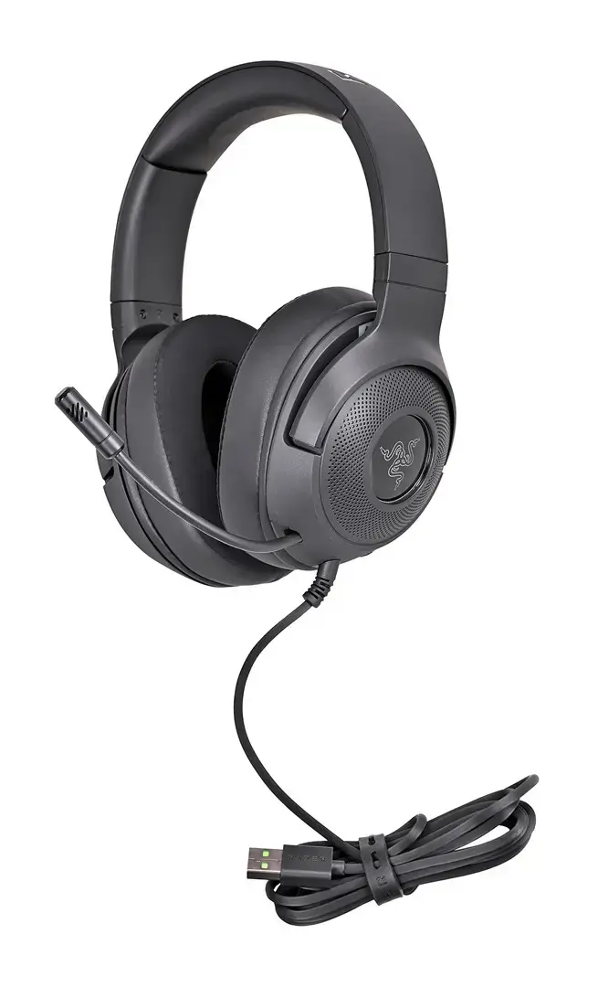 Razer Kraken V3 X RGB Wired Black - wired gaming headphones - REFURBISHED (black)