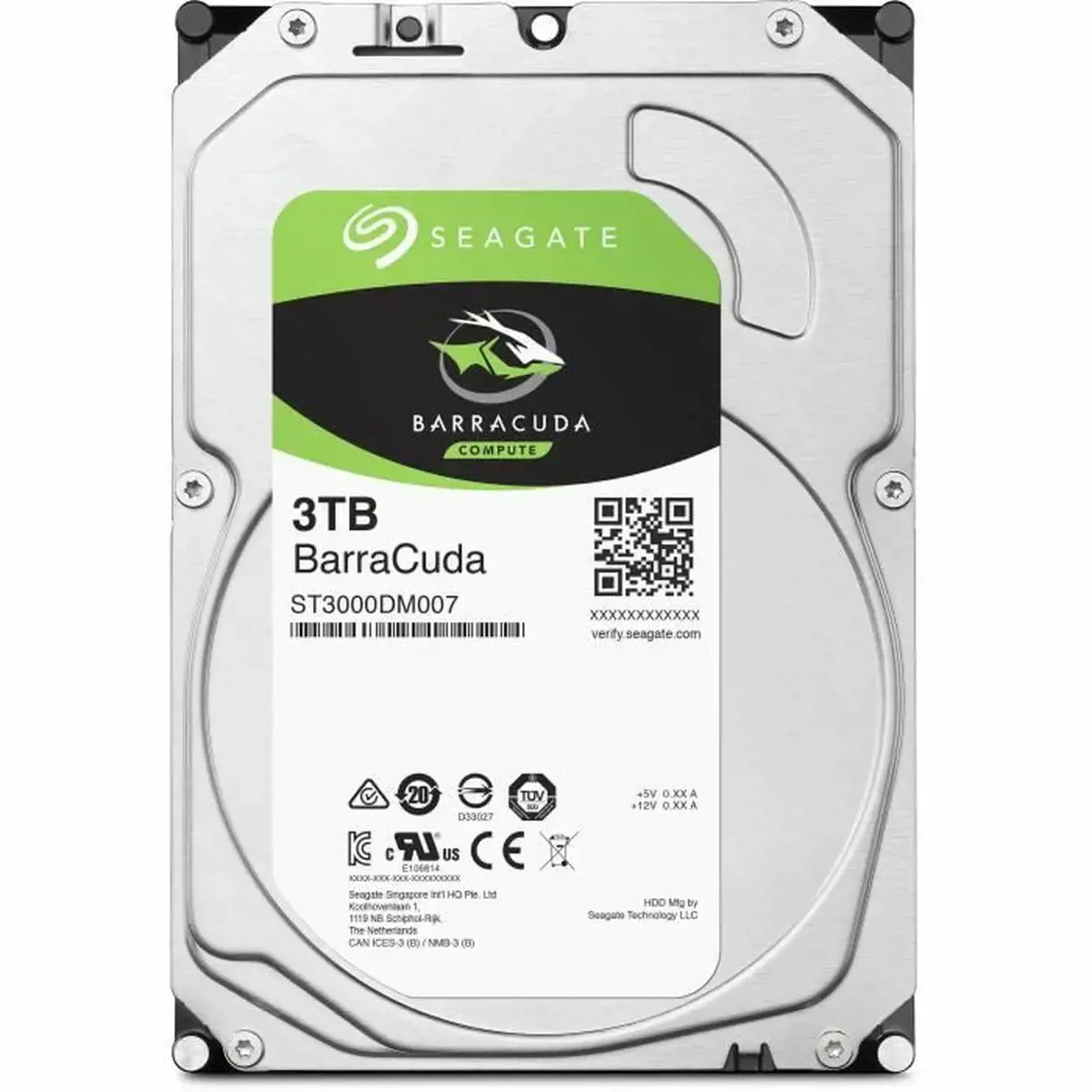 "Seagate Barracuda ST3000DM007", 3,5", 3000 GB