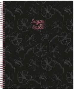 A4 Hard. Sp Bk 80sh Ambar Sugar&Spice Lin