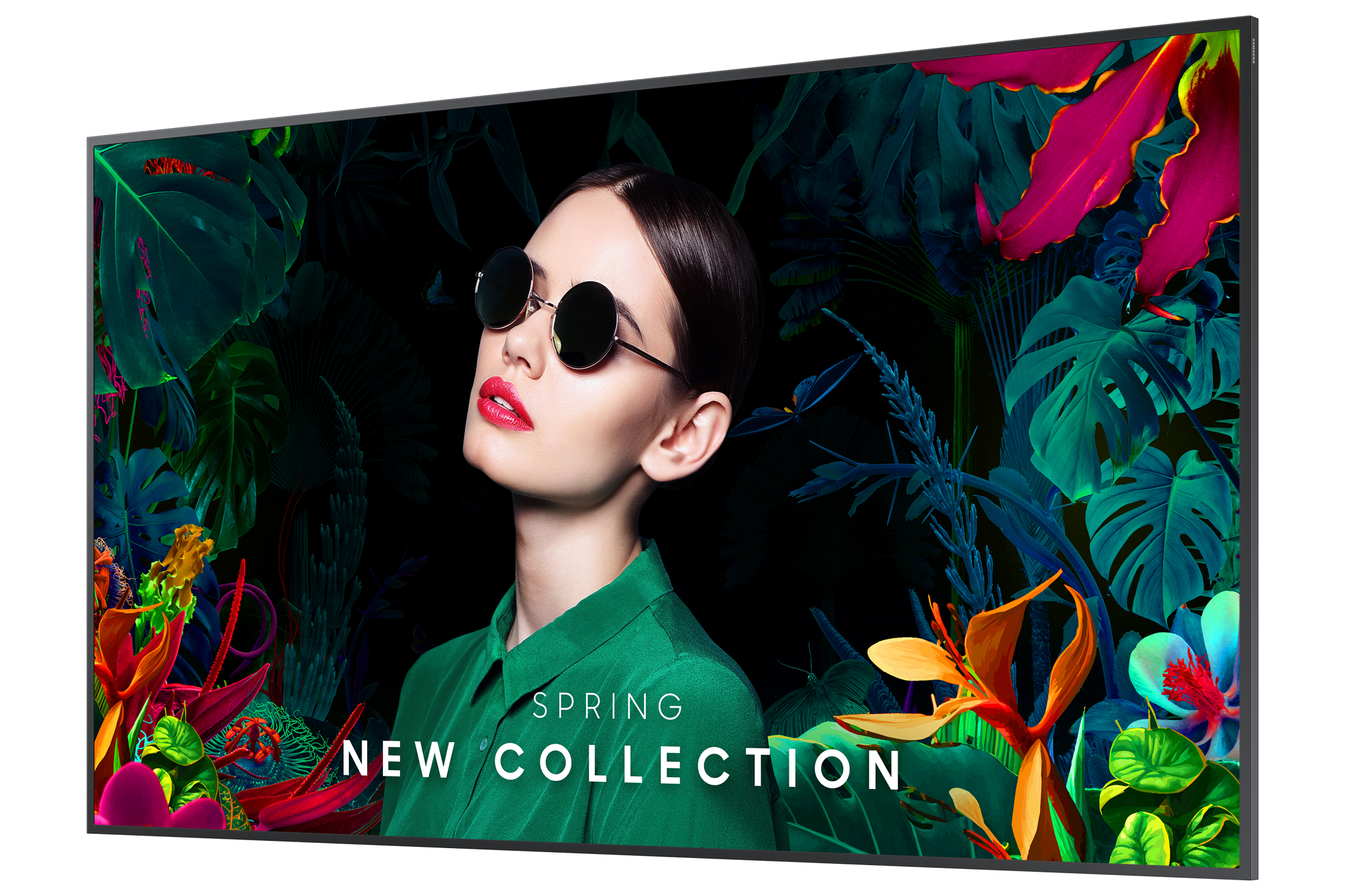 "Samsung" LH65QMCEBGCXEN, Skaitmeninės reklamos plokščias skydelis, 165,1 cm (65"), LCD, 3840 x 2160 taškų, "Wi-Fi