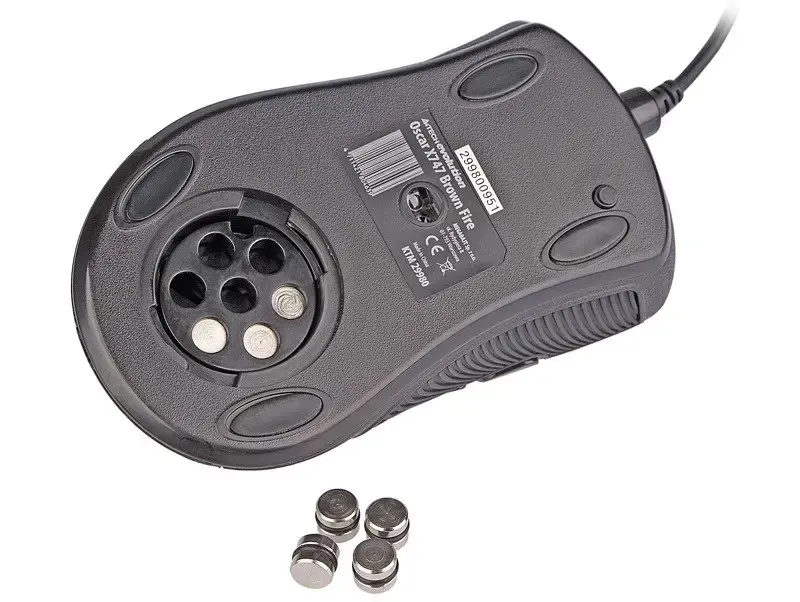 A4-TECH A4TMYS29980 Pelė A4T EVO XGame Laser Oscar X747 Brown Fire USB