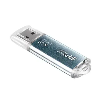 Silicon Power Marvel M01 8GB, 8 GB, USB Type-A, 3.2 Gen 1 (3.1 Gen 1), dangtelis, 10 g, mėlyna