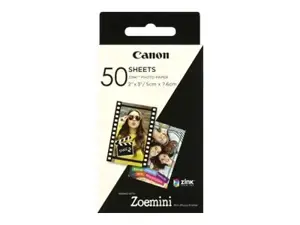 Fotopopierius Canon ZINK™, 5x7.6(2x3"), 50 psl.