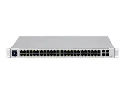 UBIQUITI USW-48-POE UniFi valdomas komutatorius gen2 32x Gigabit POE+ prievadai / 16x Gigabit POE prievadai / 4x SFP 1GB prievadai 32W vienam prievadui