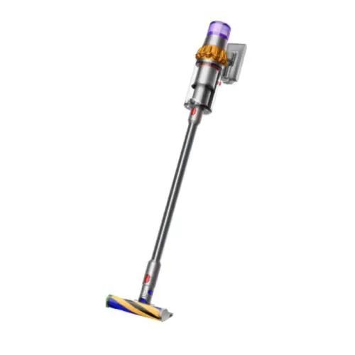 Dyson V15 Detect Absolute Belaidis dulkių siurblys, Nickel/Yellow