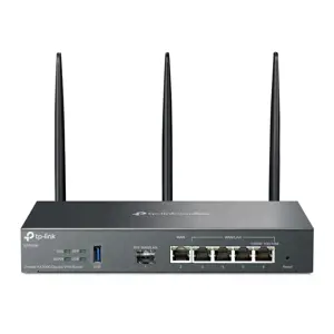TP-Link ER706W, Dviejų dažnių (2,4 GHz / 5 GHz), Ethernet LAN, juodas, stalinis/polinis maršrutizat…