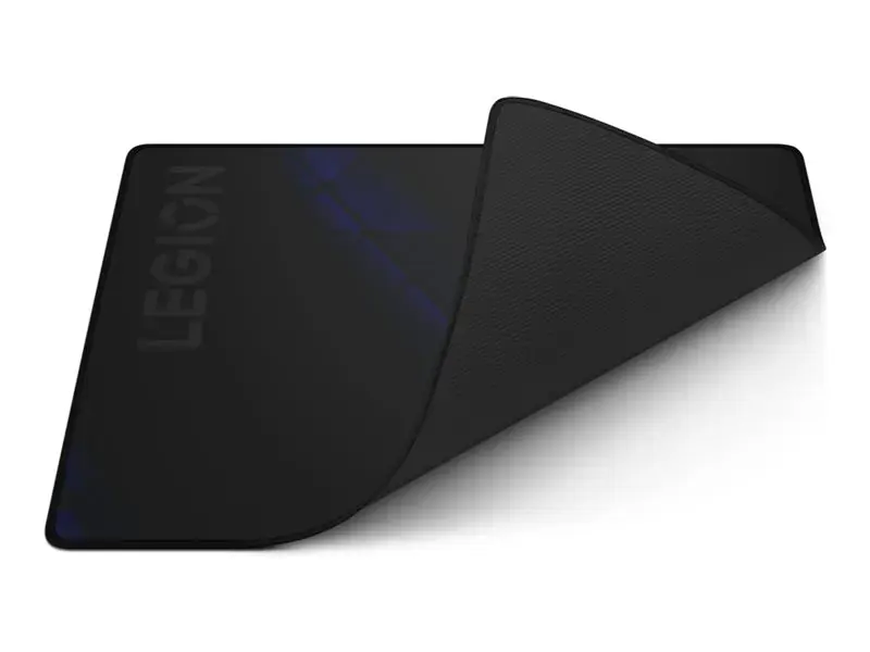 Lenovo GXH1C97870, juoda, mėlyna, vaizdas, mikropluoštas, guma, neslystantis pagrindas, žaidimų pelės kilimėlis