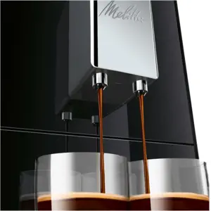 Kavos aparatas Melitta 220473, 1,2 litrai, 1400 W, Juoda, Automatinis