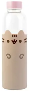 Pusheen - Stiklinis vandens buteliukas 500 ml