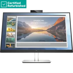 RENEW SILVER HP E24d G4 FHD Docking Monitor - 23.8" 1920x1080 FHD 250-nit 60Hz AG, IPS, USB-C(100W)…