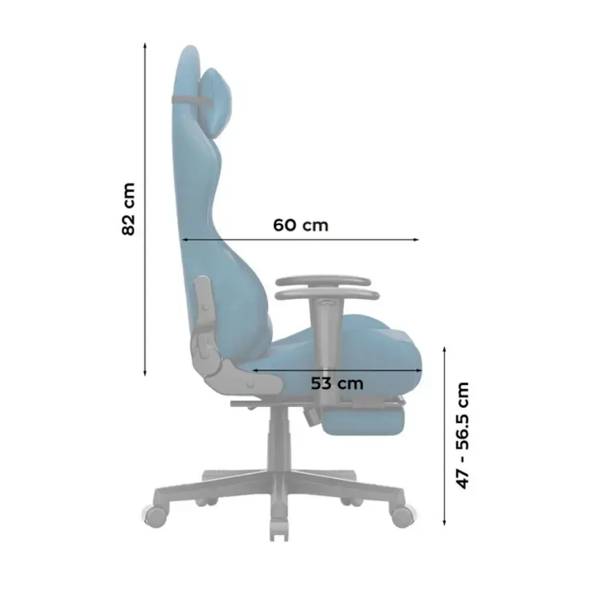 Huzaro Force 5.7 Blue Gaming Chair