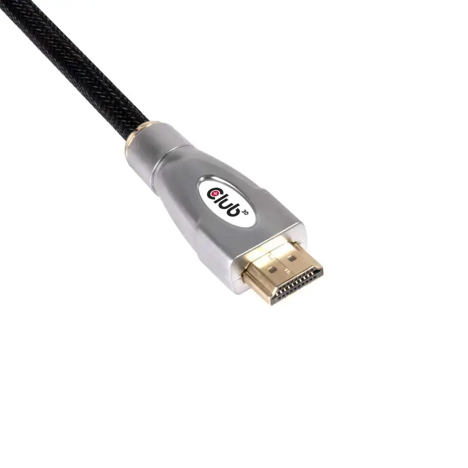CLUB3D HDMI 2.0 4K60Hz UHD Cable 5m/16.4ft, 5 m, HDMI Type A (Standard), HDMI Type A (Standard), 3D, 18 Gbit/s, Black