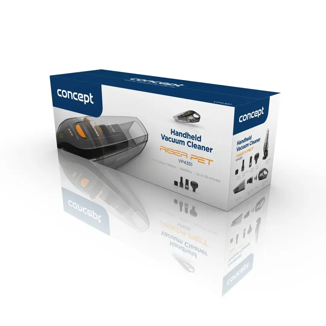 Concept VP4351 handheld vacuum Black Bagless