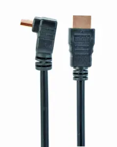 GEMBIRD CC-HDMI490-6 Gembird 90 laipsnių HDMI kabelis su paauksuotomis jungtimis 1,8 m