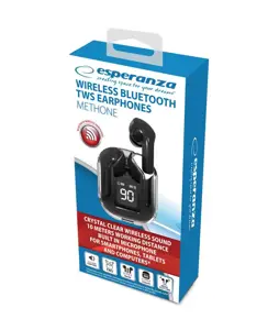 Esperanza EH238K Bluetooth In-Ear Headphone TWS Black