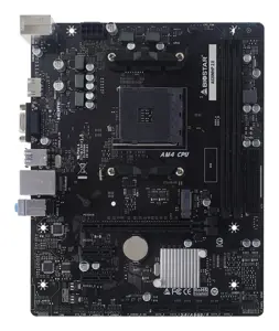 Mainboard BIOSTAR AMD A520 Socket AM4 micro ATX RAM DDR4-SDRAM 2xSlots 1xNumber of M.2 (M) slots A5…