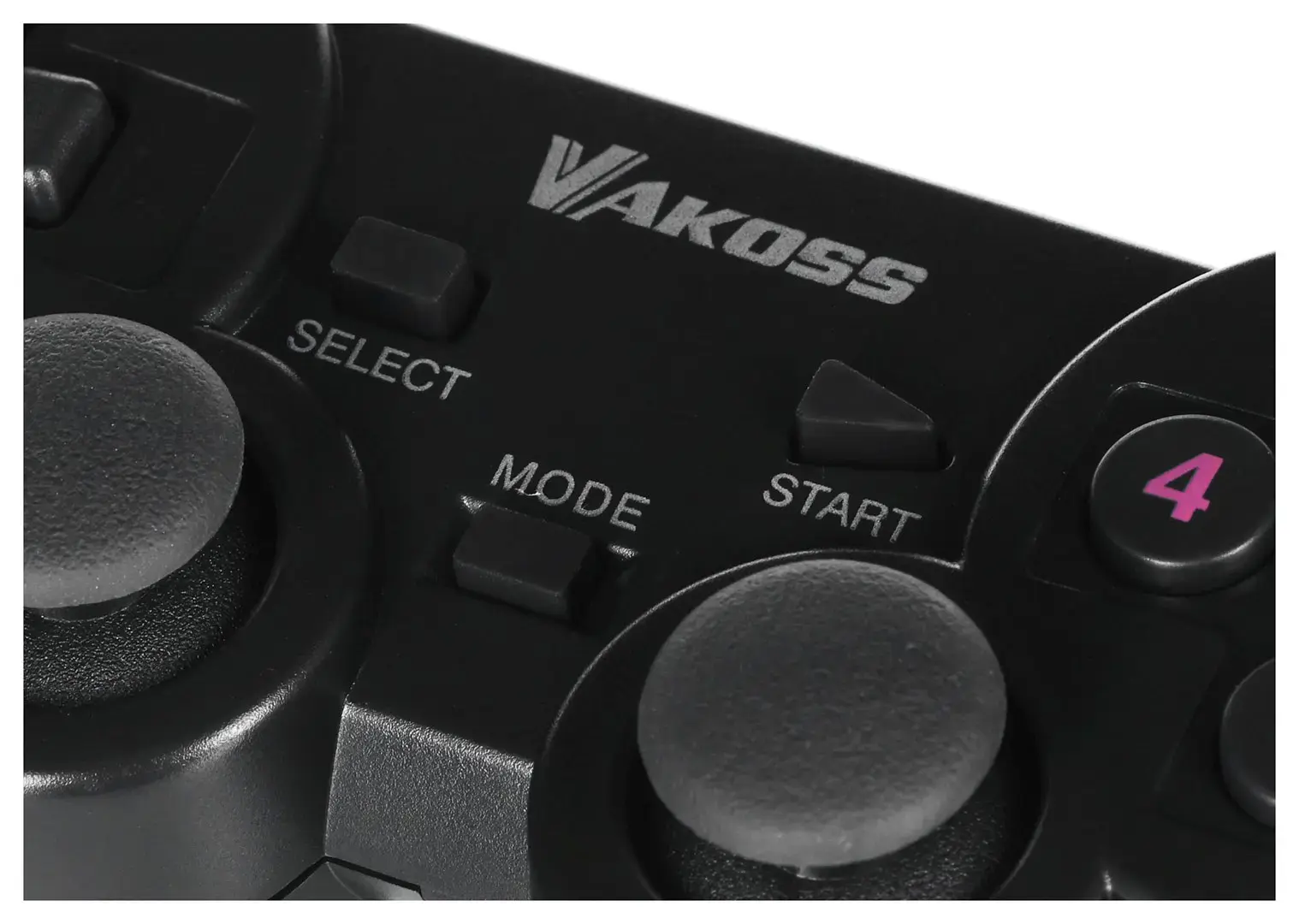 Vakoss GP-4705BK Gaming Controller Black RF Gamepad Analogue / Digital PC, Playstation 3