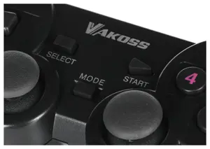 Vakoss GP-4705BK Gaming Controller Black RF Gamepad Analogue / Digital PC, Playstation 3